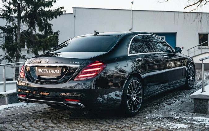 Mercedes-Benz Klasa S cena 339900 przebieg: 132354, rok produkcji 2018 z Piekary Śląskie małe 154